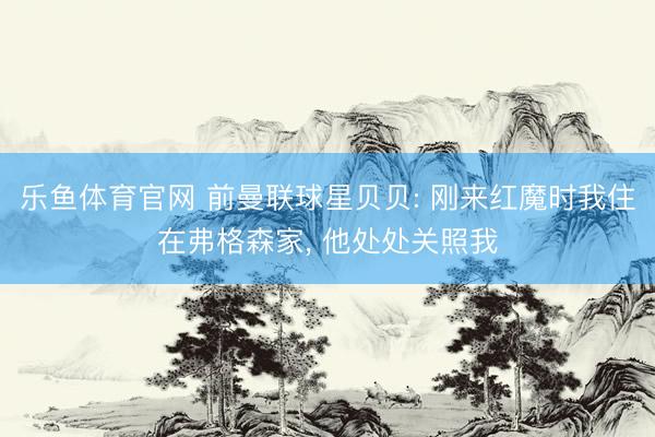 乐鱼体育官网 前曼联球星贝贝: 刚来红魔时我住在弗格森家, 他处处关照我